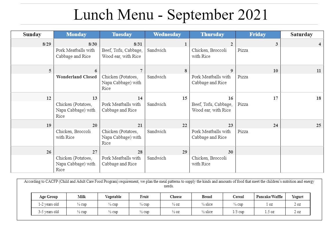 Lunch Program Wonderland Chinese School lunch-program-wonderland-chinese-school
